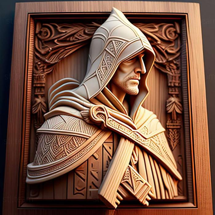 3D model Ezio Auditore da Firenze Assassins Creed 2 (STL)